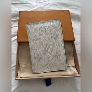 Louis Vuitton Pocket Organizer Optical White M30933